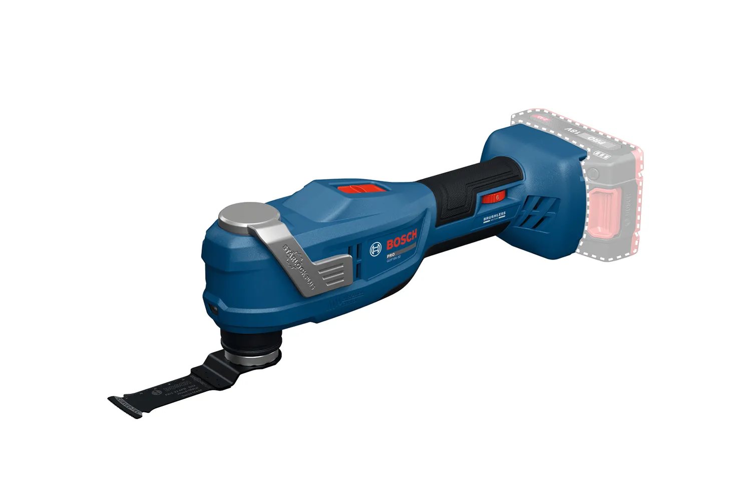 Bosch GOP 18V-30 Professional Akku-Multifunktionswerkzeug
